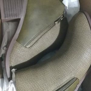 Two-Toned Ankle Booties